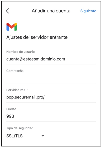 C Mo Configurar Tus Cuentas De Correo De Nominalia En La App De Gmail